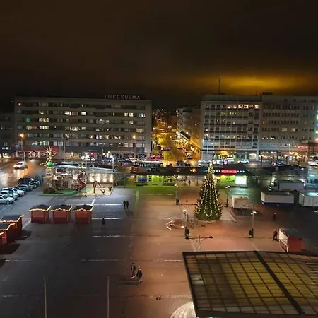 90m2 On Pedestrian Street On Floor, Penthouse Suite, Great View! Incl Linen And * Björneborg